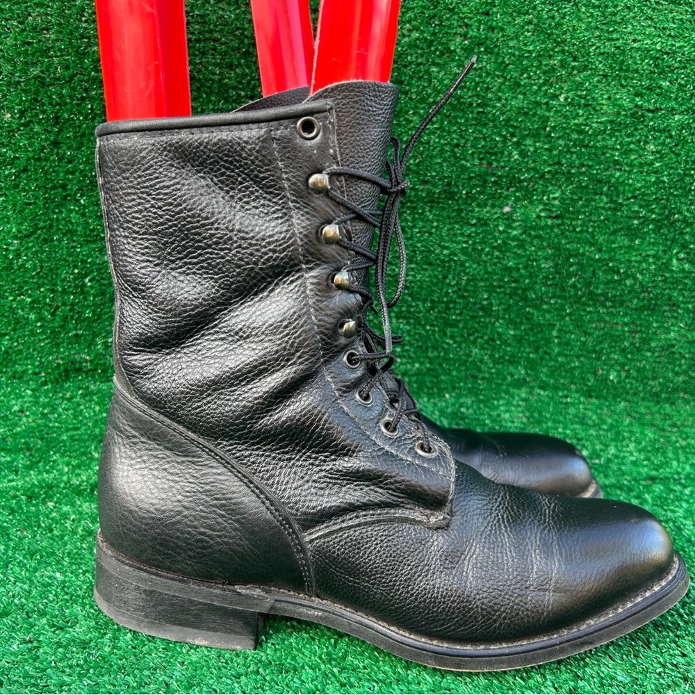 Durango Black Leather Men's Boots